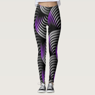 Legging Meia branca girando em fundo preto