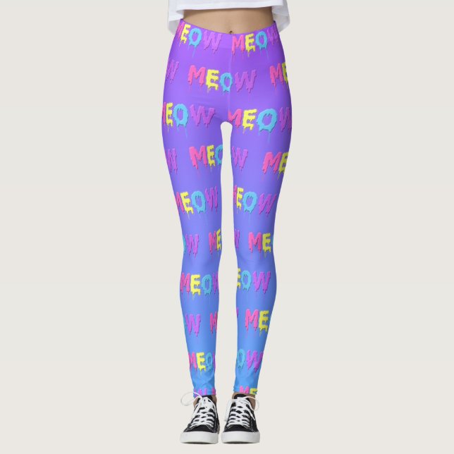 LEGGING MEIA CALÇA MIAU (Frente)