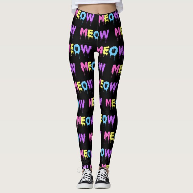 LEGGING MEIA CALÇA MIAU (Frente)