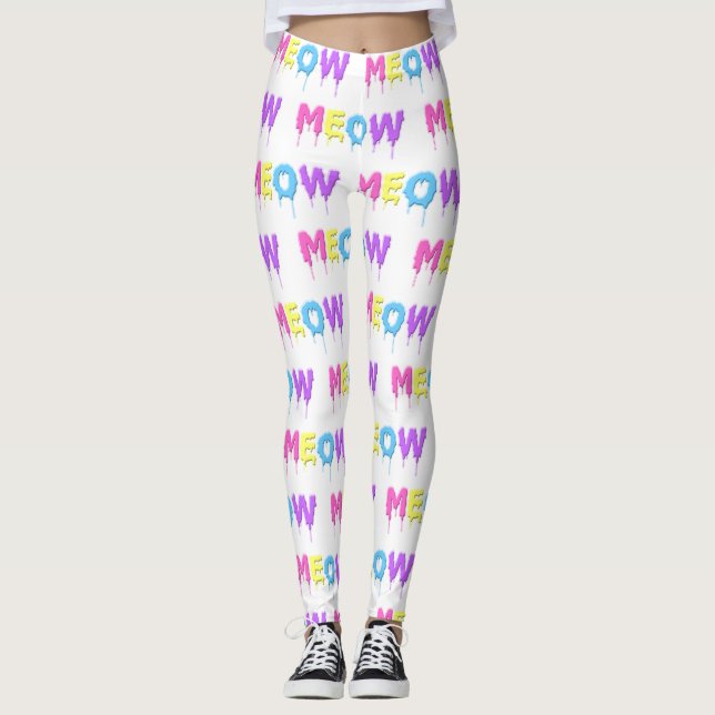 LEGGING MEIA CALÇA MIAU (Frente)