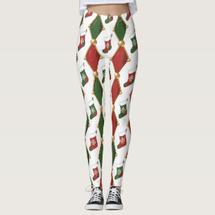 Legging Meia de Natal
