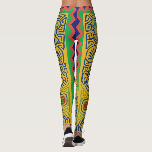 Legging Meias de compressão do sudoeste indiano (Verso)
