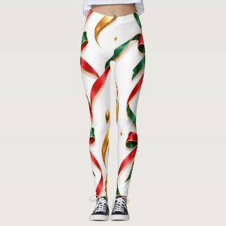 Legging meias de natal