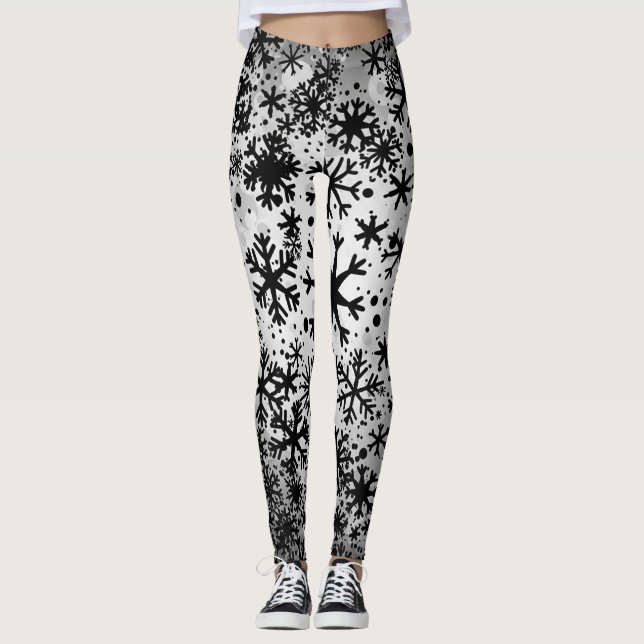 Legging Meias de Natal (Frente)