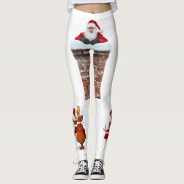 Legging Meias de Santa