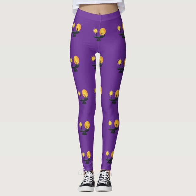 Legging Meias de Tripulação (Frente)