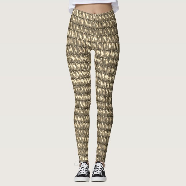 LEGGING MEIAS-LEGGINGS ELÁSTICAS FEMININAS ART&DESIGN  (Frente)