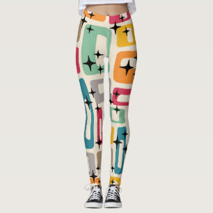 Legging Meio século Retroativo Moderno