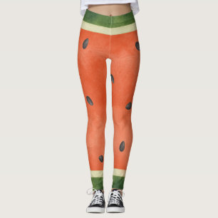 Legging Melancia De Qualquer Jeito Que Você Fatia Fruta de