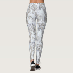Legging Melhor Camo de Neve Caçando o Camo de Neve