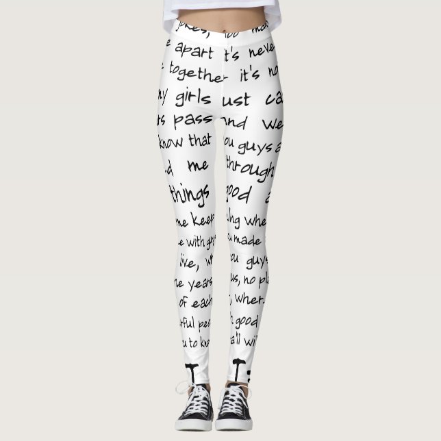 Legging Melhores amigos (Frente)
