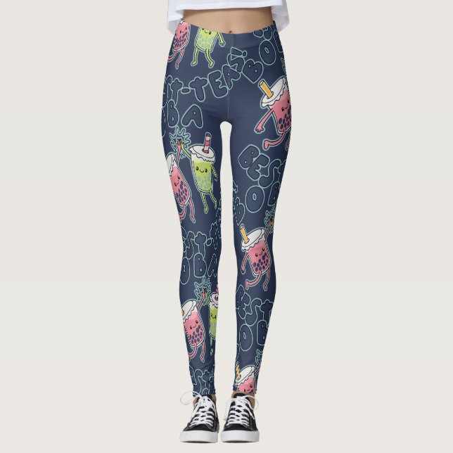 Legging Melhores Chás de Boba! (Frente)