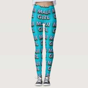 Legging menina azul maui