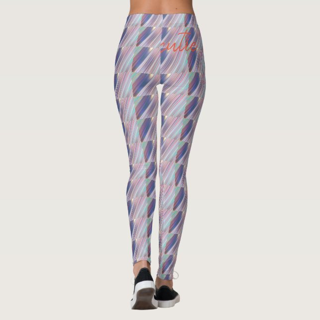 Legging Menina de Corte Holográfico (Verso)