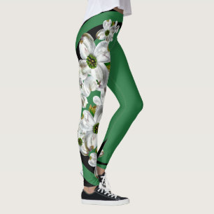 Legging Mente. Corpo. Espírito. Caneleiras do Dogwood