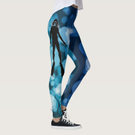 Legging Mergulhador da senhora mergulhador em caneleiras
