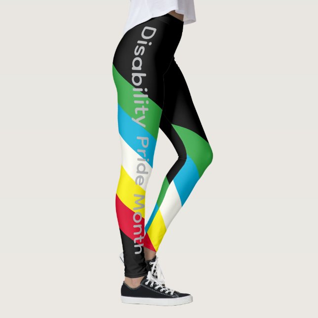 Legging Mês do Orgulho da Deficiência (Direita)