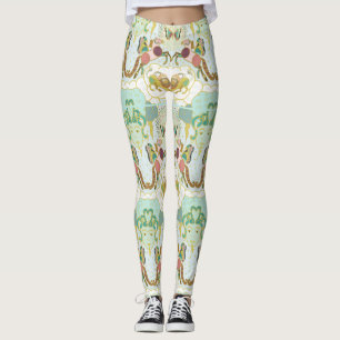 Legging Metamorfose do Pégaso com Medusa e Quimera