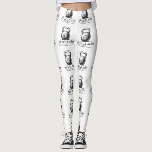 Legging Meu Reset Diário   Treino Levantar Respirar Repeti