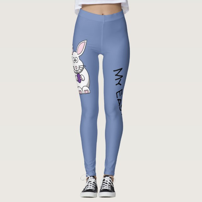 Legging Meus melhores Leggins da páscoa (Frente)