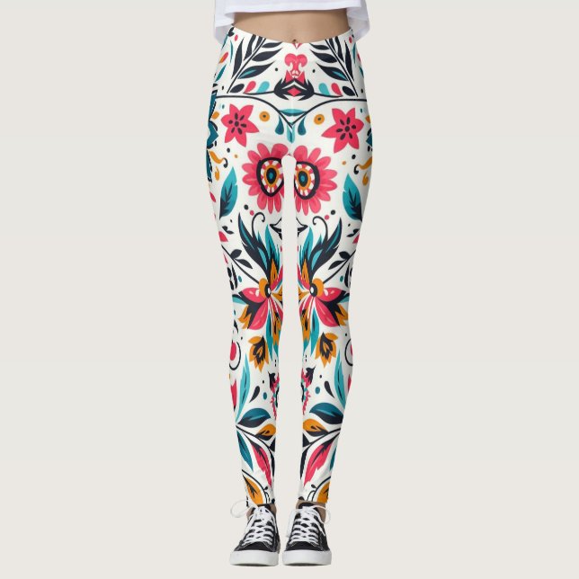 Legging Mexican art hub (Frente)