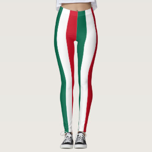 Legging México - Cores de Bandeiras Nacionais Verticais