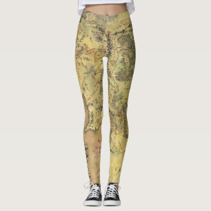 Legging MIDDLE EARTH™ Map