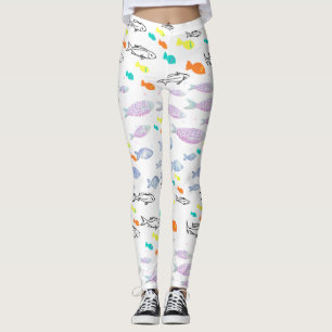 Legging Mikitiez venus sermaid no verão