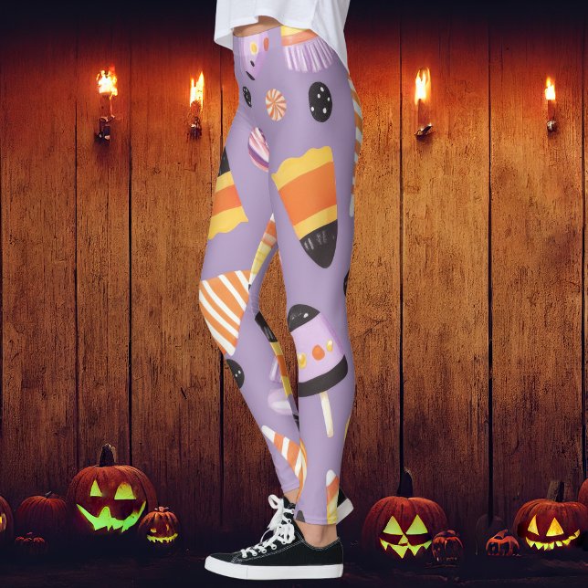 Legging Milho-de-penugem-halloween (Criador carregado)