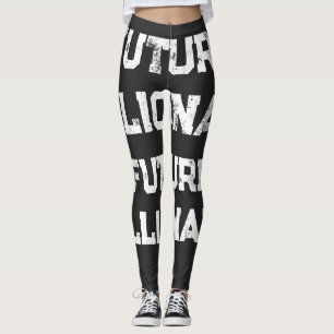 Legging Milionário Futuro Empreendedor Inspirador