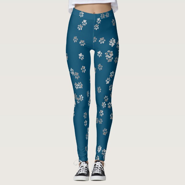 Legging Minhas Pernas Pawprint (Frente)