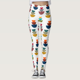 Legging Minimalismo moderno do brilho do século médio