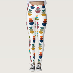Legging Minimalismo moderno do brilho do século médio