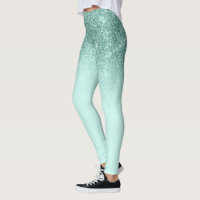 Mint Green Glam Glitter Sparkle Trendy