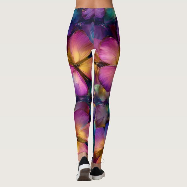 Legging Miragem de Borboleta  (Verso)