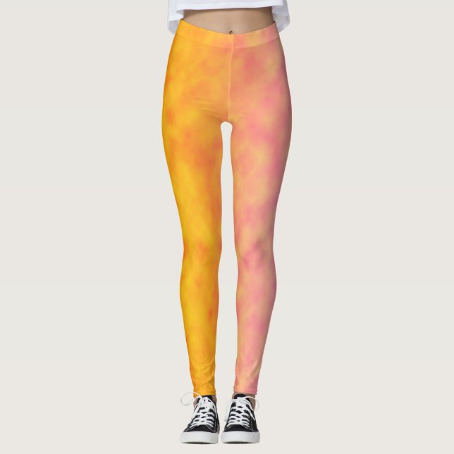 Legging Miragem Pétala Dourada (Frente)