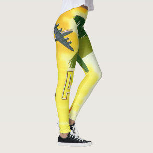 Legging Missão vintage de Los Angeles, Califórnia com Palm