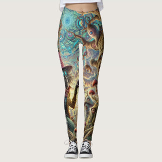 Legging Misterioso Chapéu Whimsical