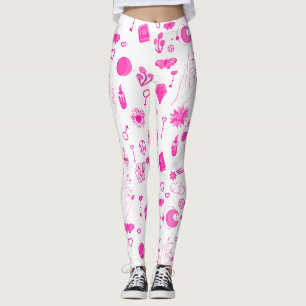 Legging mística mágica rosa