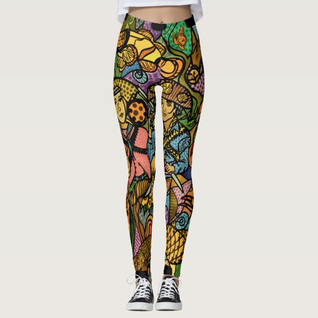 Legging Mistura brasileira 02 (Frente)