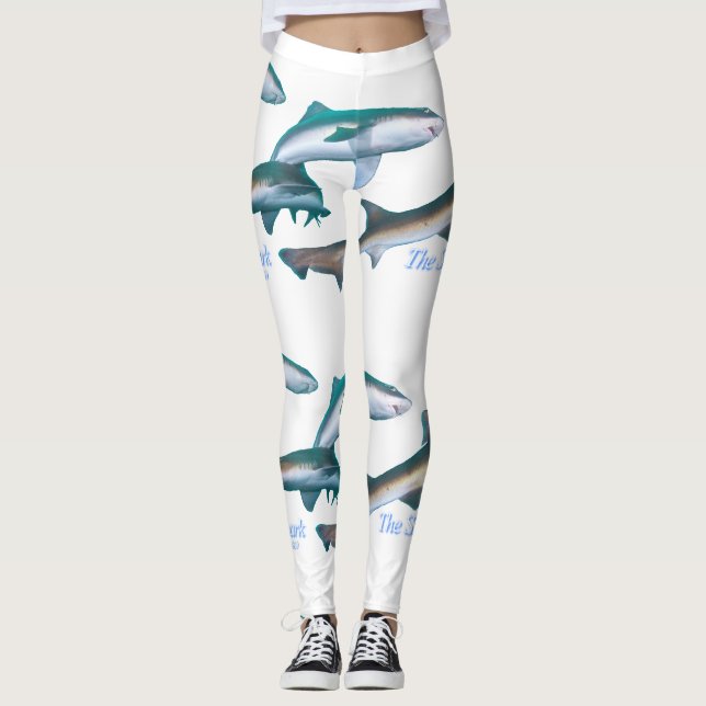 Legging Mistura de Tubarões (Frente)