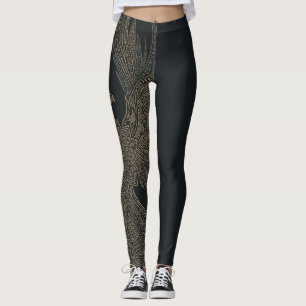 Legging Mito da Fênix Dourada