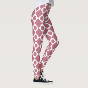 Legging Mod Retro 60s Wildberry
