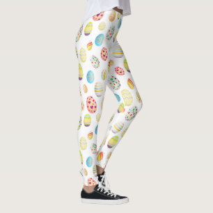 Legging Moda das Ovos de Páscoa