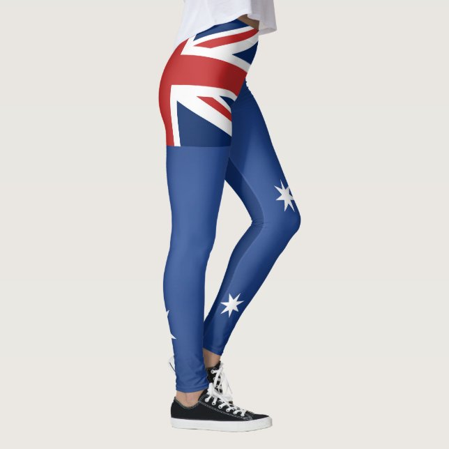 Legging Moda de Bandeira da Austrália legal (Direita)