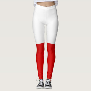 Legging Moda de bandeira legal da Polônia