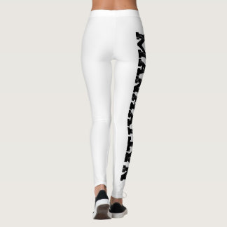 Legging Moda de Manhattan NYC, design de tipografia NY