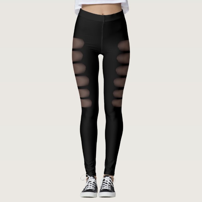Legging Moda Desenho Rasgado (Frente)