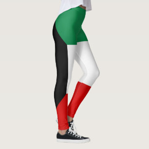 Legging Moda legal da bandeira do Kuwait