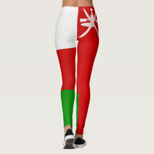 Legging Moda Legal da bandeira Omã